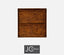 Jonathan Charles Living Square Lamp Table Rustic With Drawer in Country Walnut House of Isabella UK