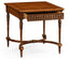 Jonathan Charles Living Square Side Table Napoleon with Fine Inlay House of Isabella UK