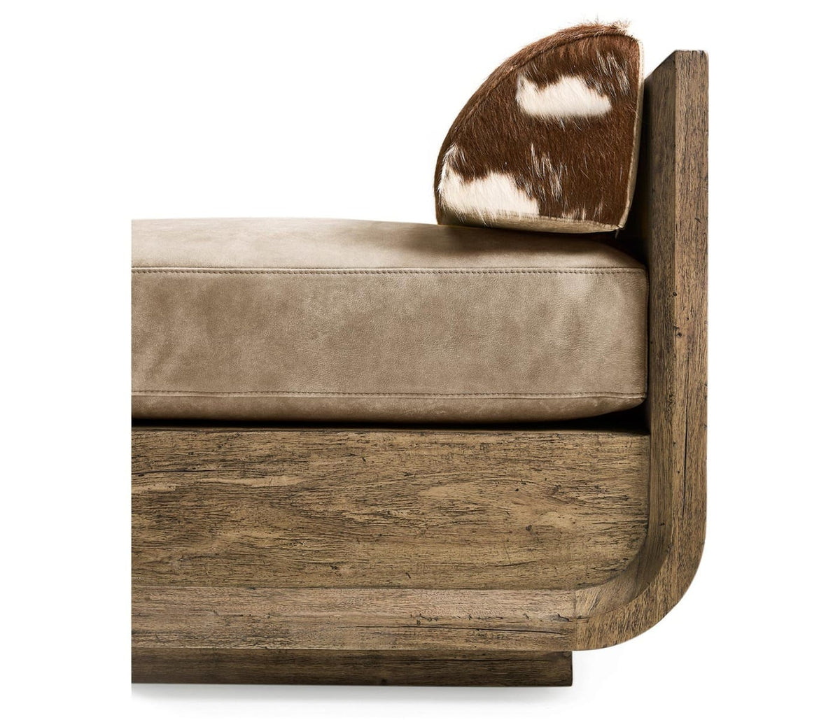 Jonathan Charles Living Stone Ridge Leather & Hide Daybed Light House of Isabella UK