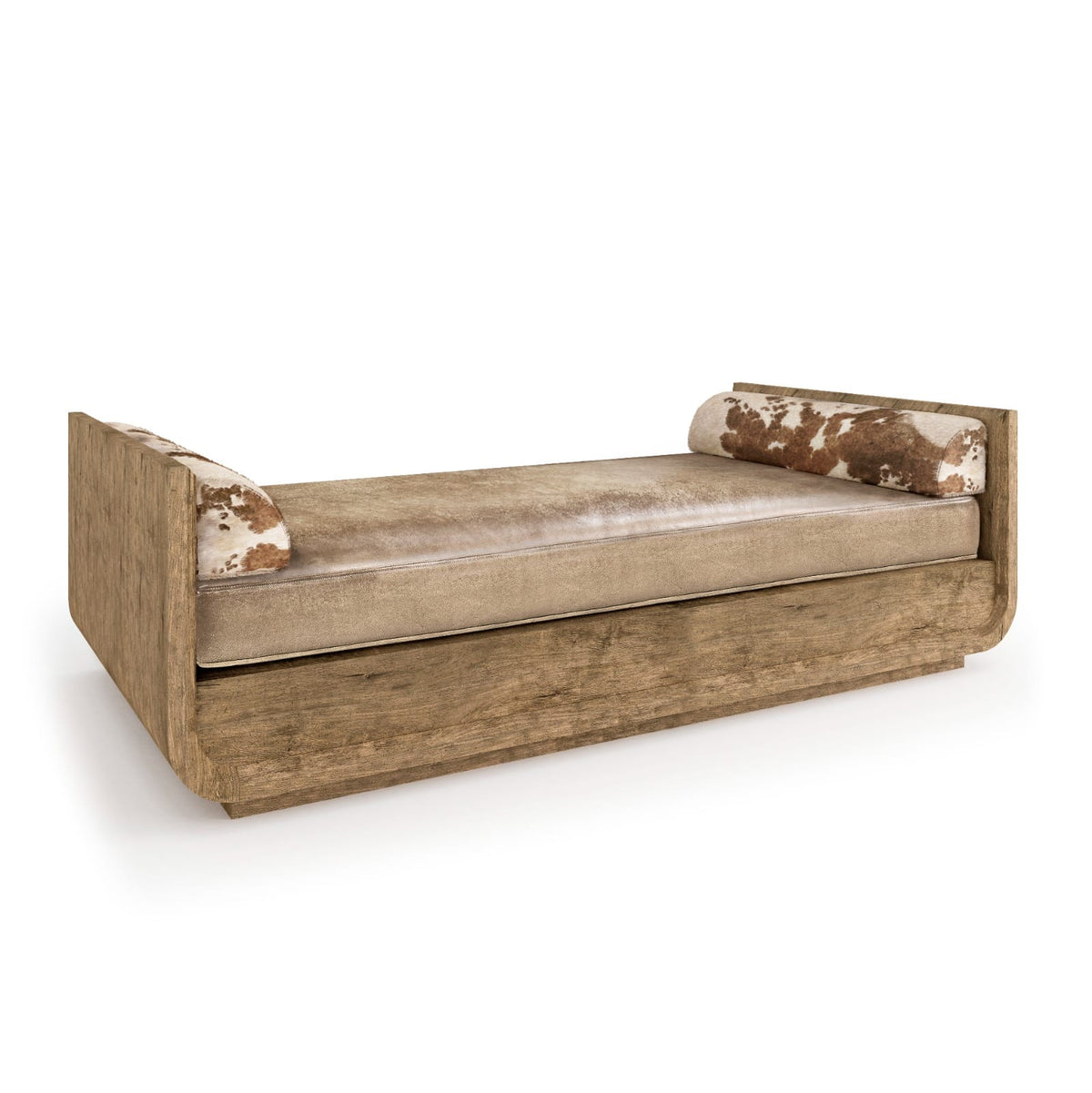 Jonathan Charles Living Stone Ridge Leather & Hide Daybed Light House of Isabella UK