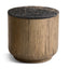 Jonathan Charles Living Stone Ridge Marble Round Side Table Light House of Isabella UK