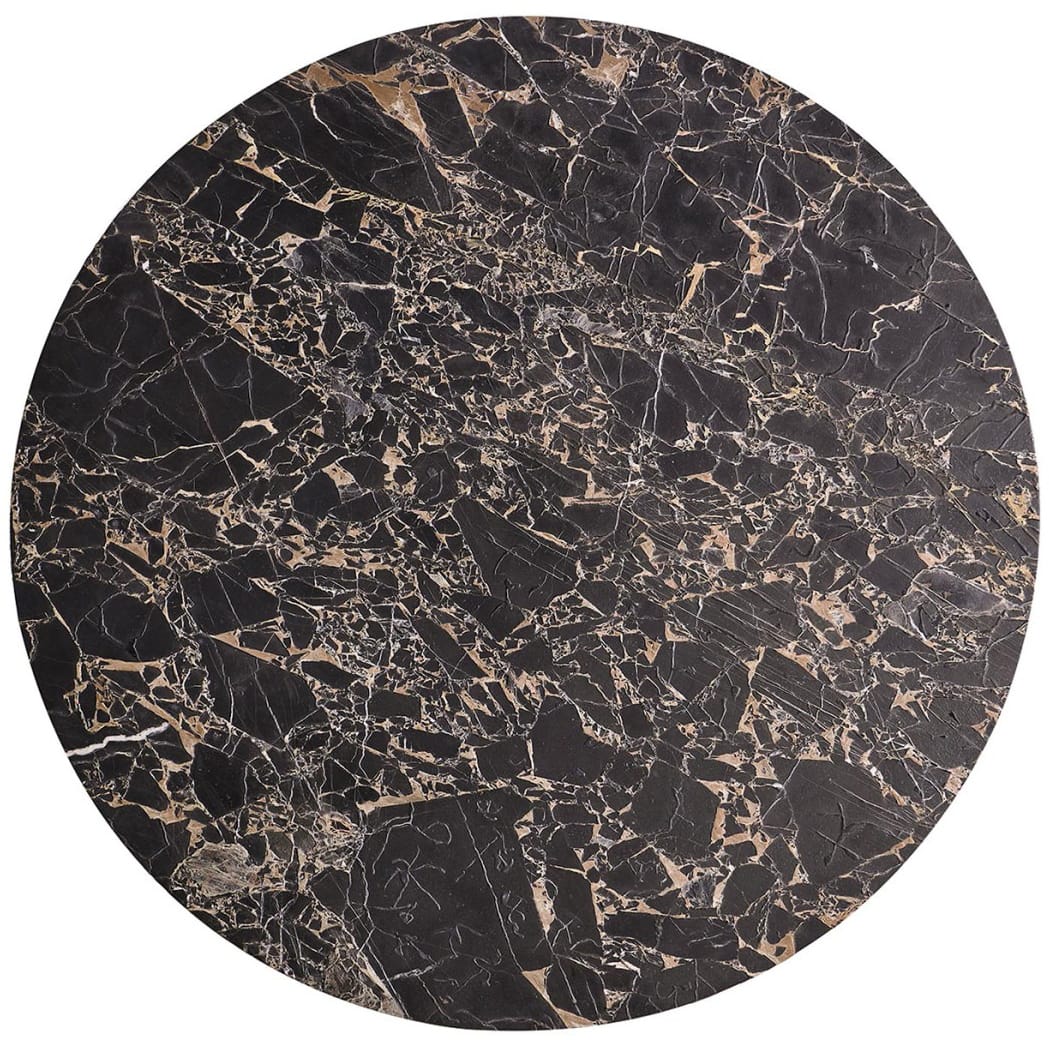 Jonathan Charles Living Stone Ridge Round Marble Coffee Table Light House of Isabella UK