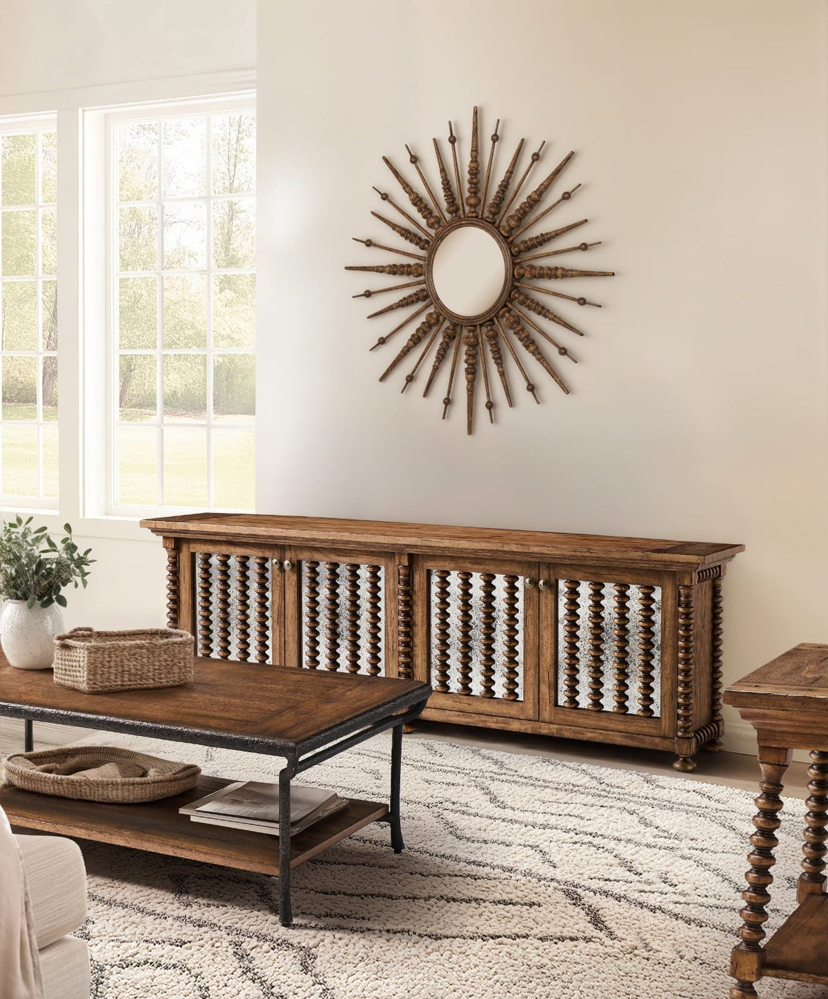 Jonathan Charles Living Tamarisk Entertainment Credenza House of Isabella UK