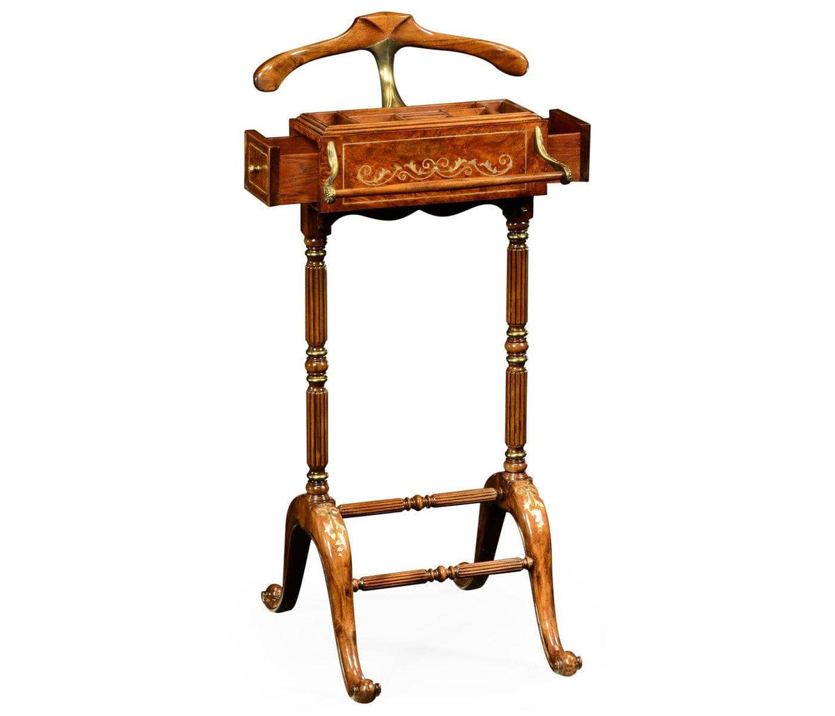 Jonathan Charles Living Valet Stand Victorian Mother of Pearl House of Isabella UK