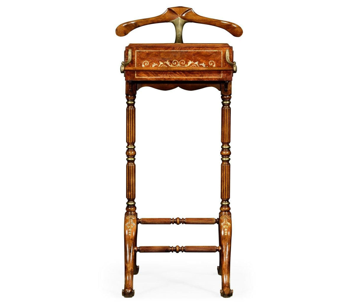 Jonathan Charles Living Valet Stand Victorian Mother of Pearl House of Isabella UK