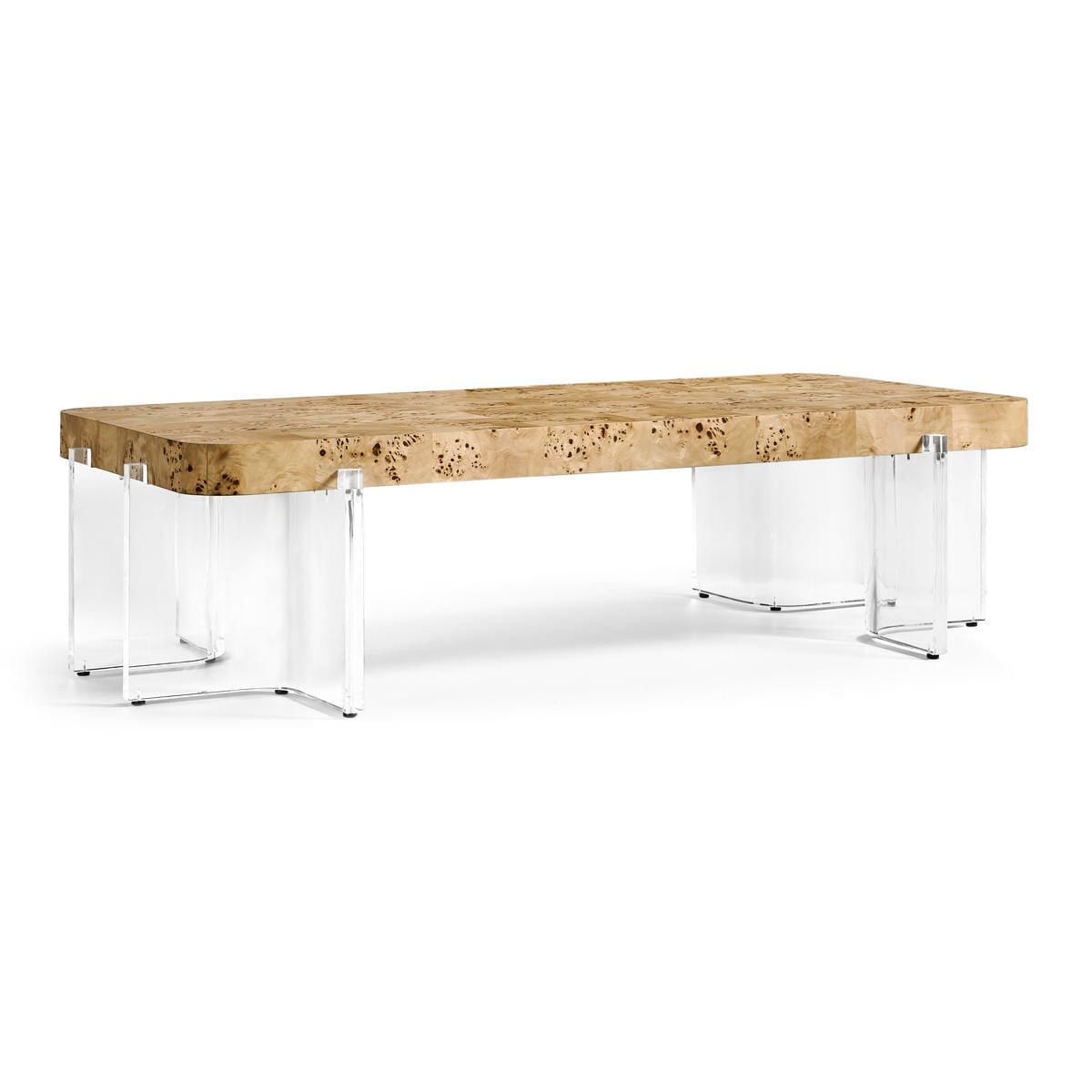 Jonathan Charles Living Veil Rectangular Coffee Table House of Isabella UK