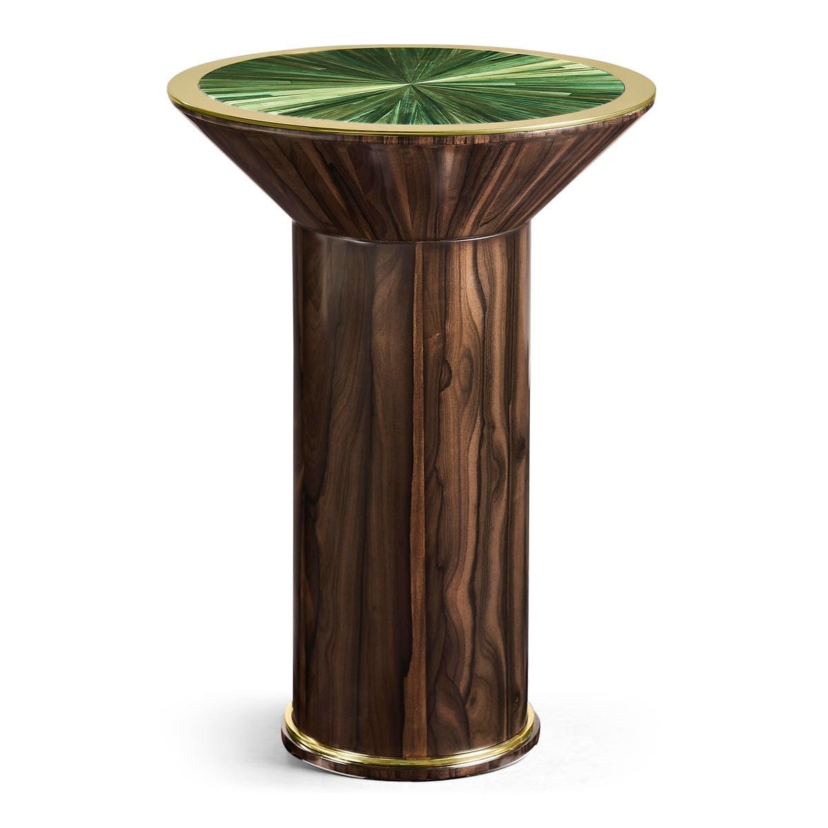 Jonathan Charles Living Verdure Round Side Table in Jade Green House of Isabella UK