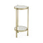 Jonathan Charles Living Wine Table Contemporary - Silver House of Isabella UK
