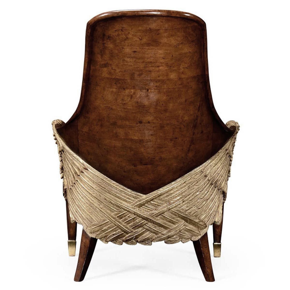 Jonathan Charles Living Winged Armchair Empire in Mazo House of Isabella UK