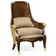 Jonathan Charles Living Winged Armchair Empire in Mazo House of Isabella UK