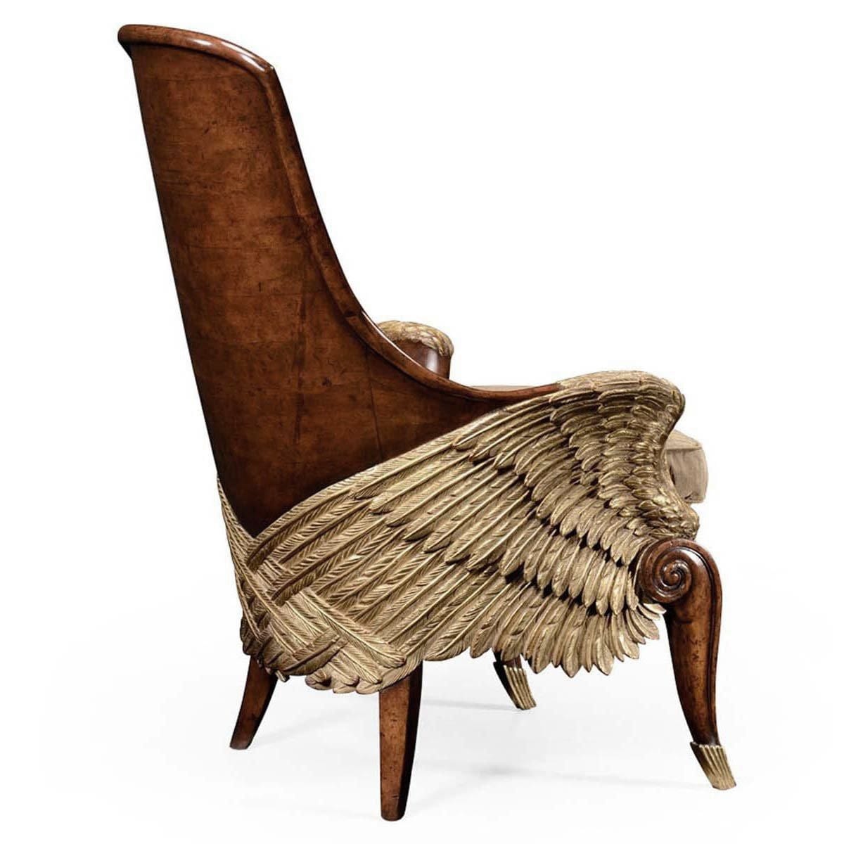 Jonathan Charles Living Winged Armchair Empire in Mazo House of Isabella UK