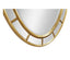 Jonathan Charles Mirrors Oval panelled gilded mirror (Plain mirror glass) House of Isabella UK