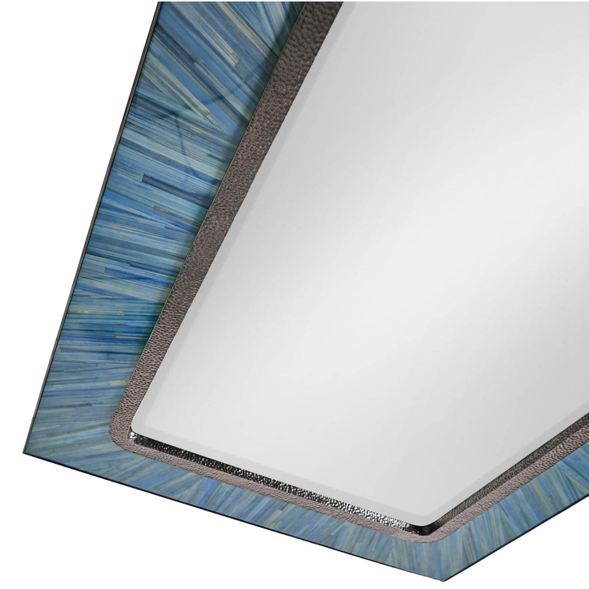 Jonathan Charles Mirrors Sapphire Rectangular Wall Mirror House of Isabella UK