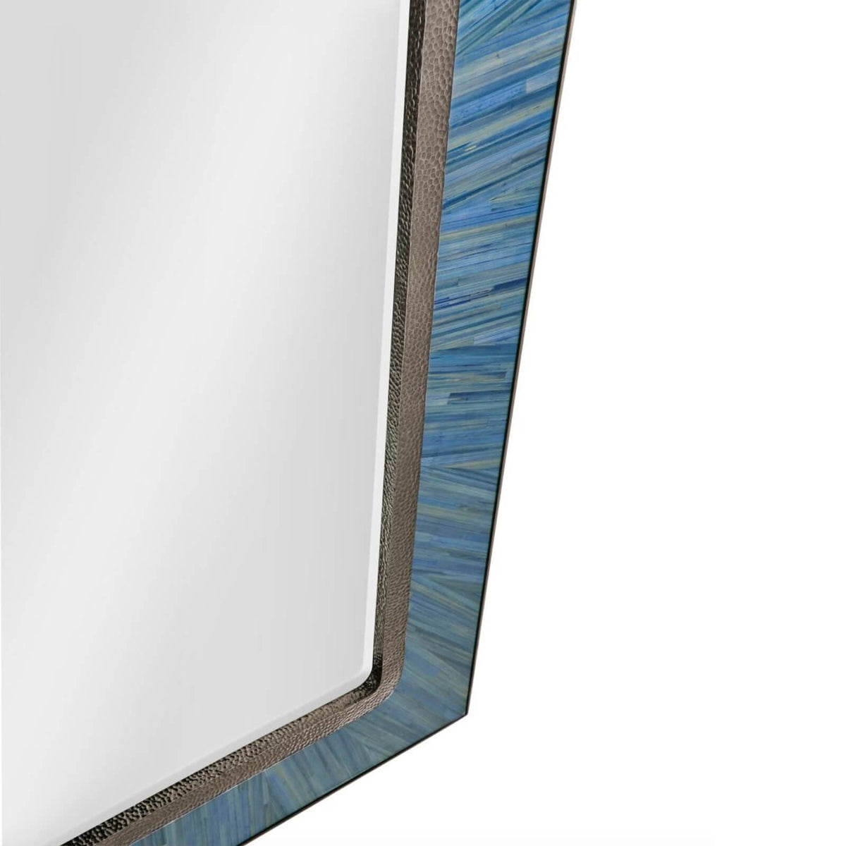 Jonathan Charles Mirrors Sapphire Rectangular Wall Mirror House of Isabella UK