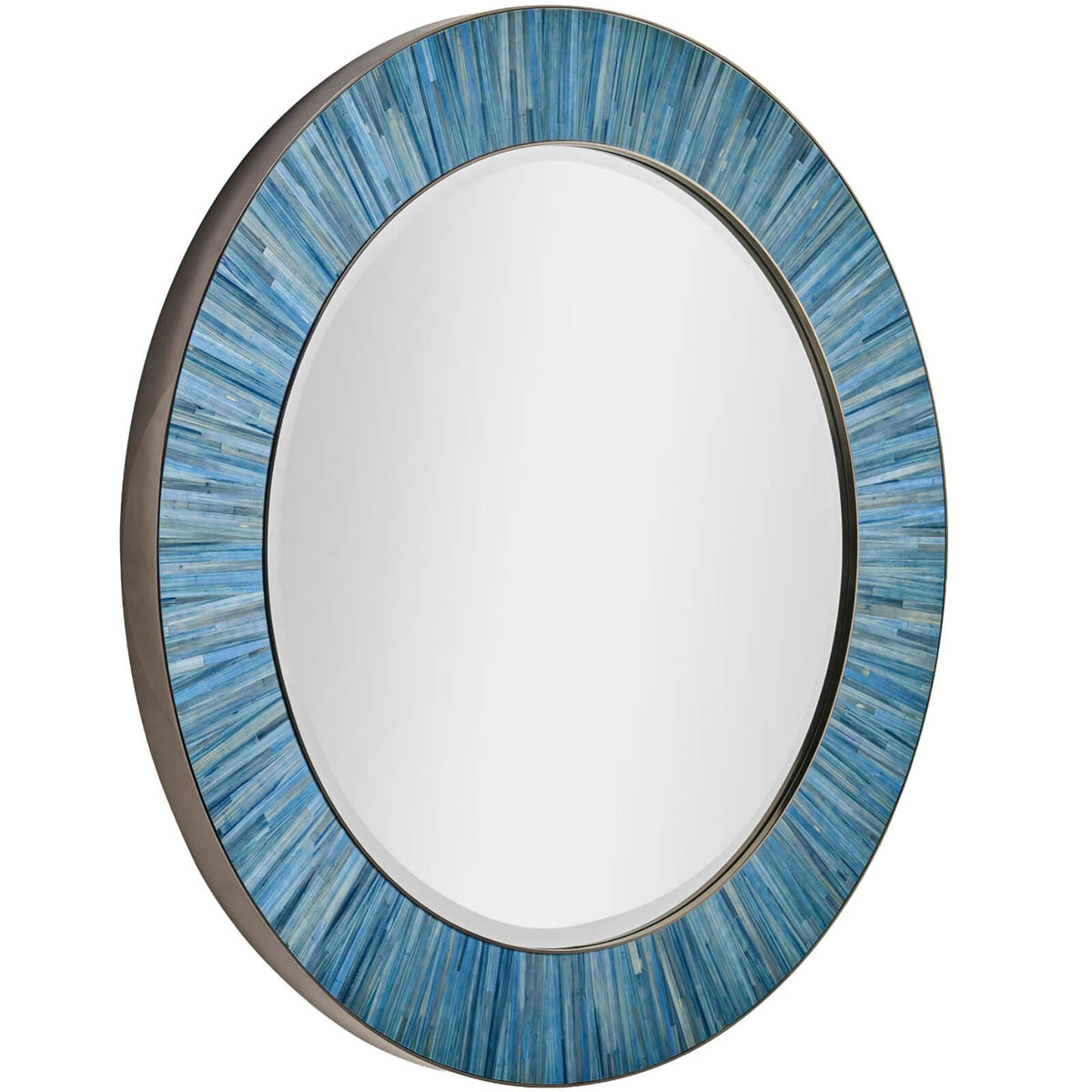 Jonathan Charles Mirrors Sapphire Round Wall Mirror House of Isabella UK