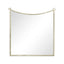 Jonathan Charles Mirrors Wall Mirror Contemporary Inverted Arch - Silver House of Isabella UK