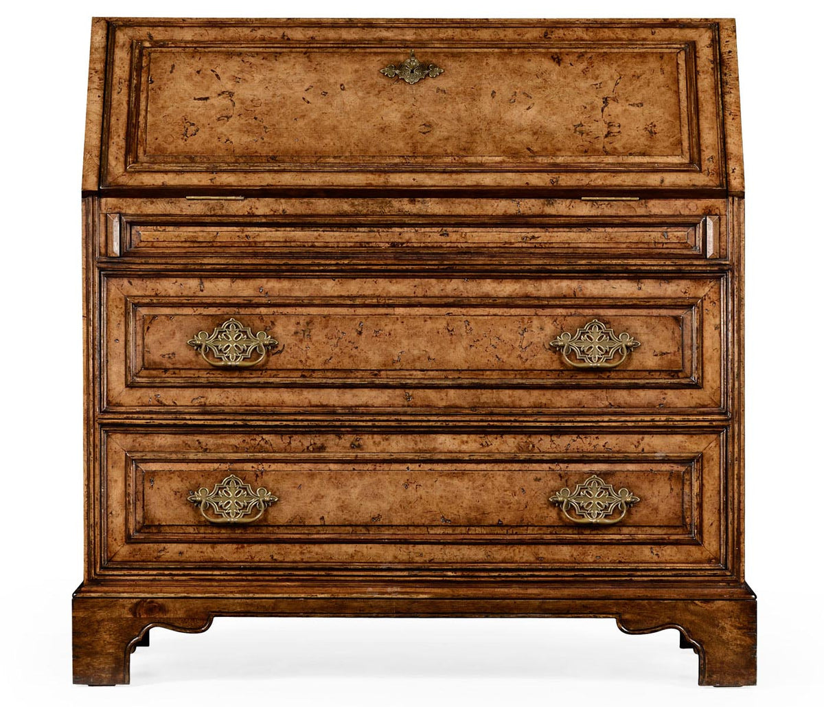 Jonathan Charles Office Bureau Base Cabinet Queen Anne House of Isabella UK