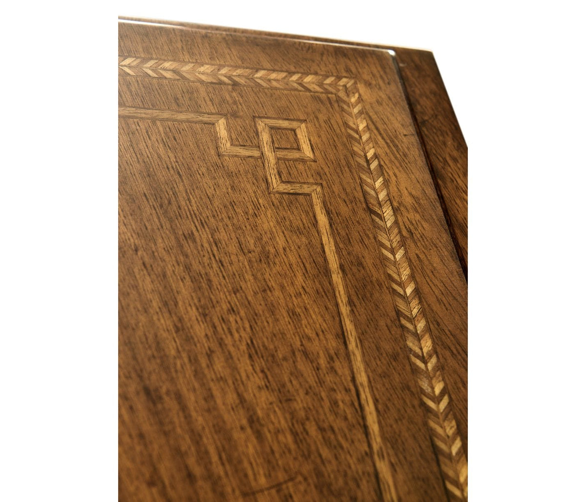Jonathan Charles Office Bureau Queen Anne Fall Front Walnut House of Isabella UK