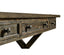 Jonathan Charles Office Desk Rustic in Dark Driftwood House of Isabella UK