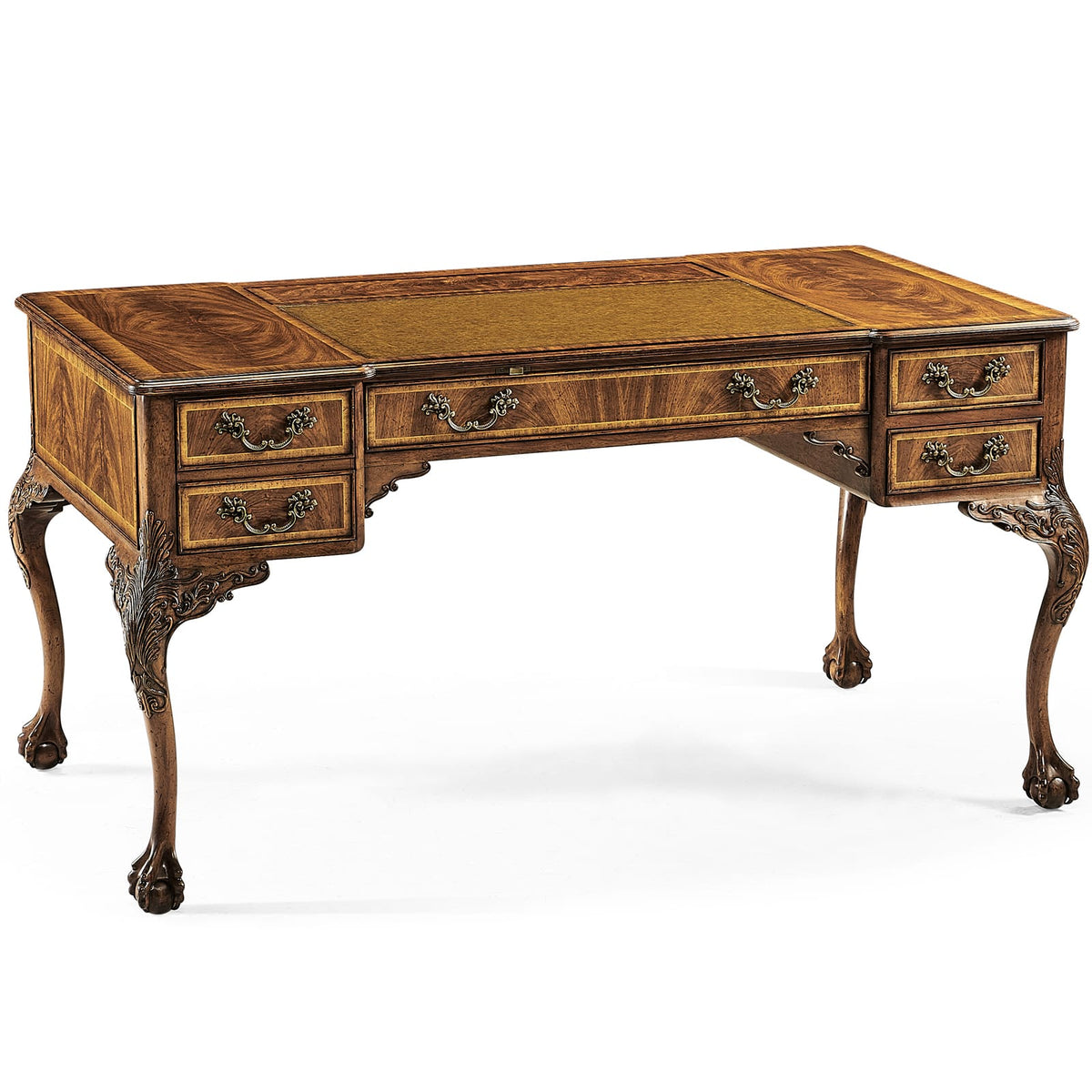 Jonathan Charles Office George II Walnut Desk House of Isabella UK
