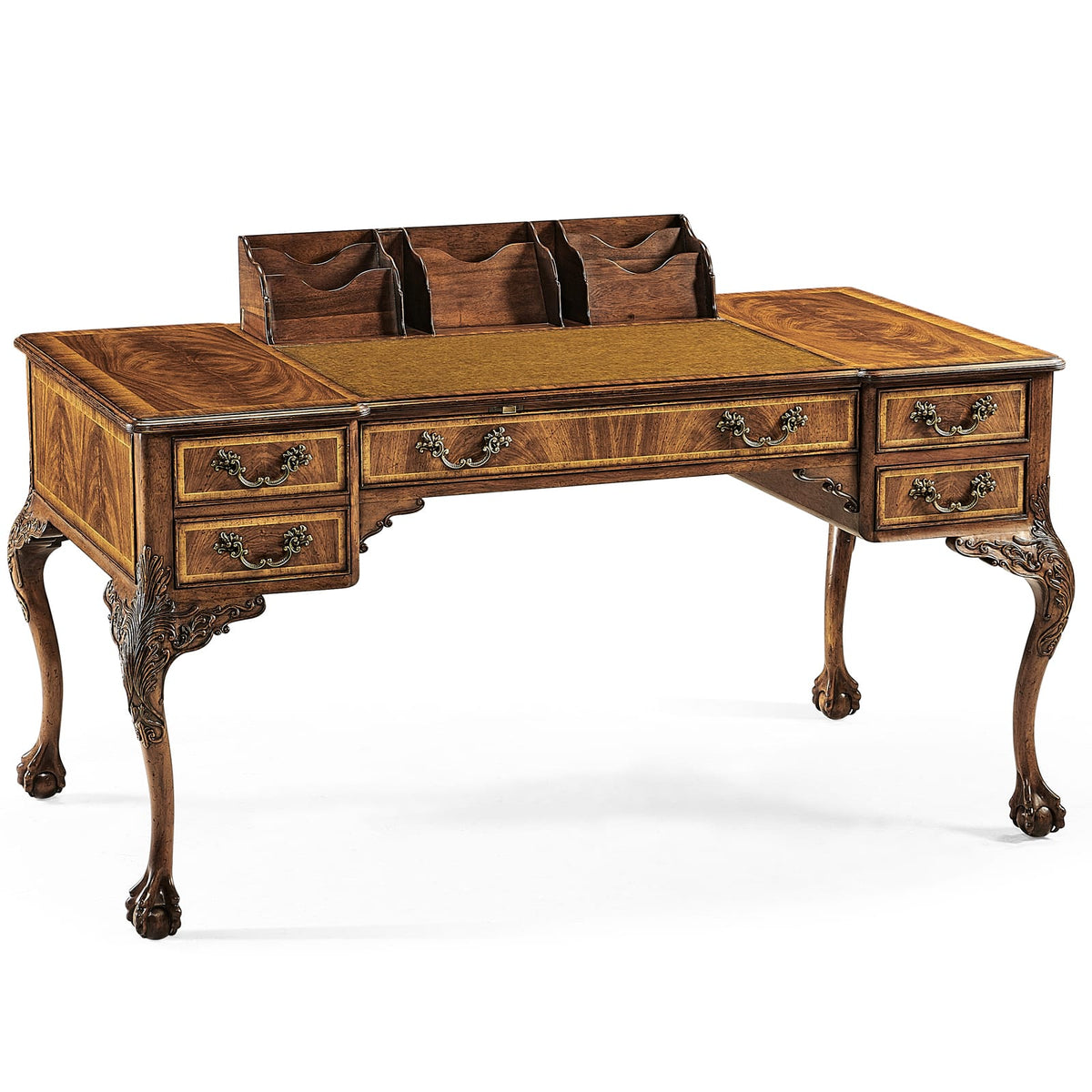 Jonathan Charles Office George II Walnut Desk House of Isabella UK