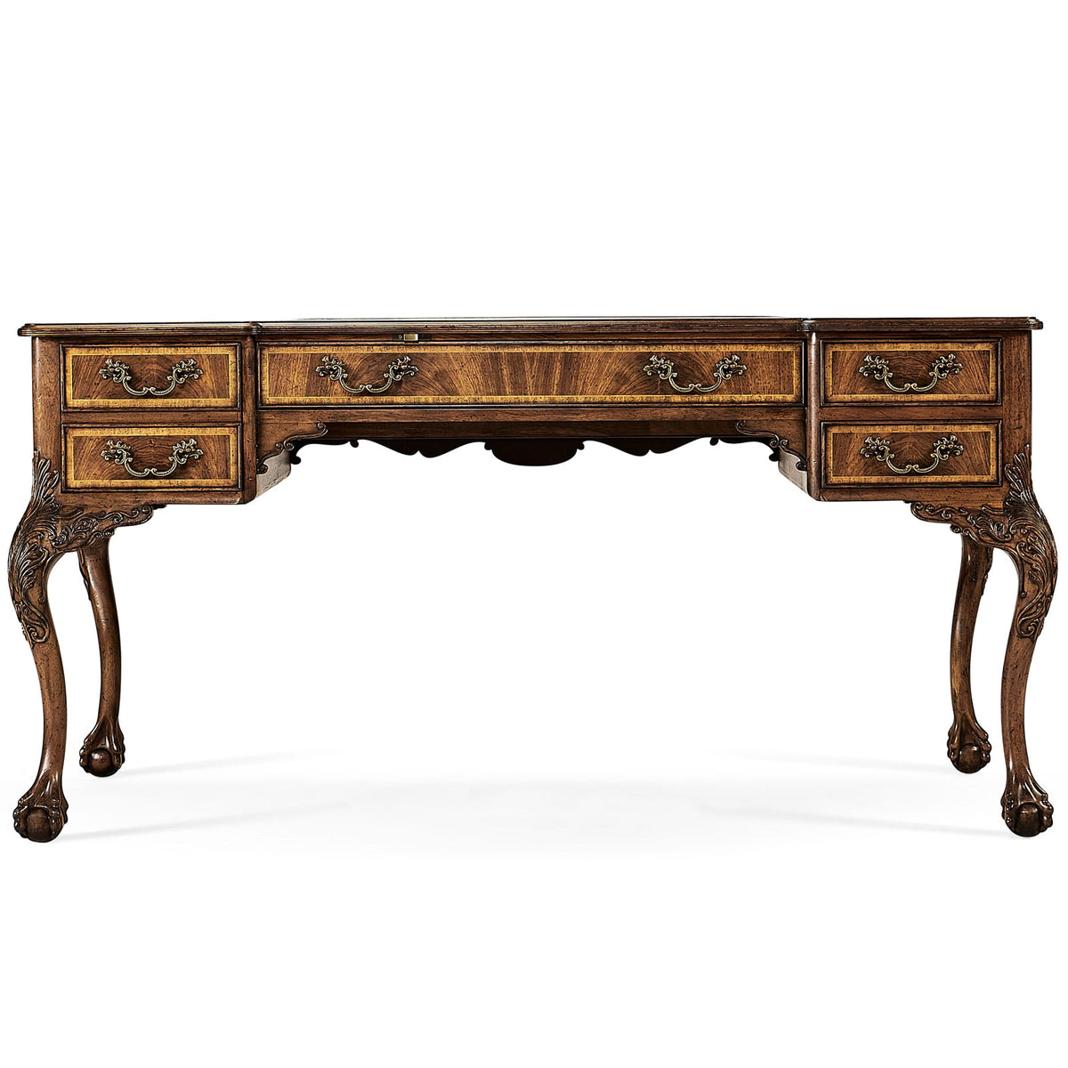 Jonathan Charles Office George II Walnut Desk House of Isabella UK