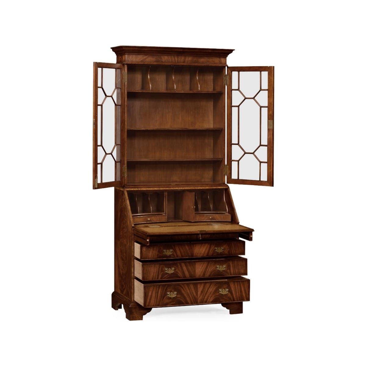 Jonathan Charles Office Georgian Mahogany Secretary House of Isabella UK