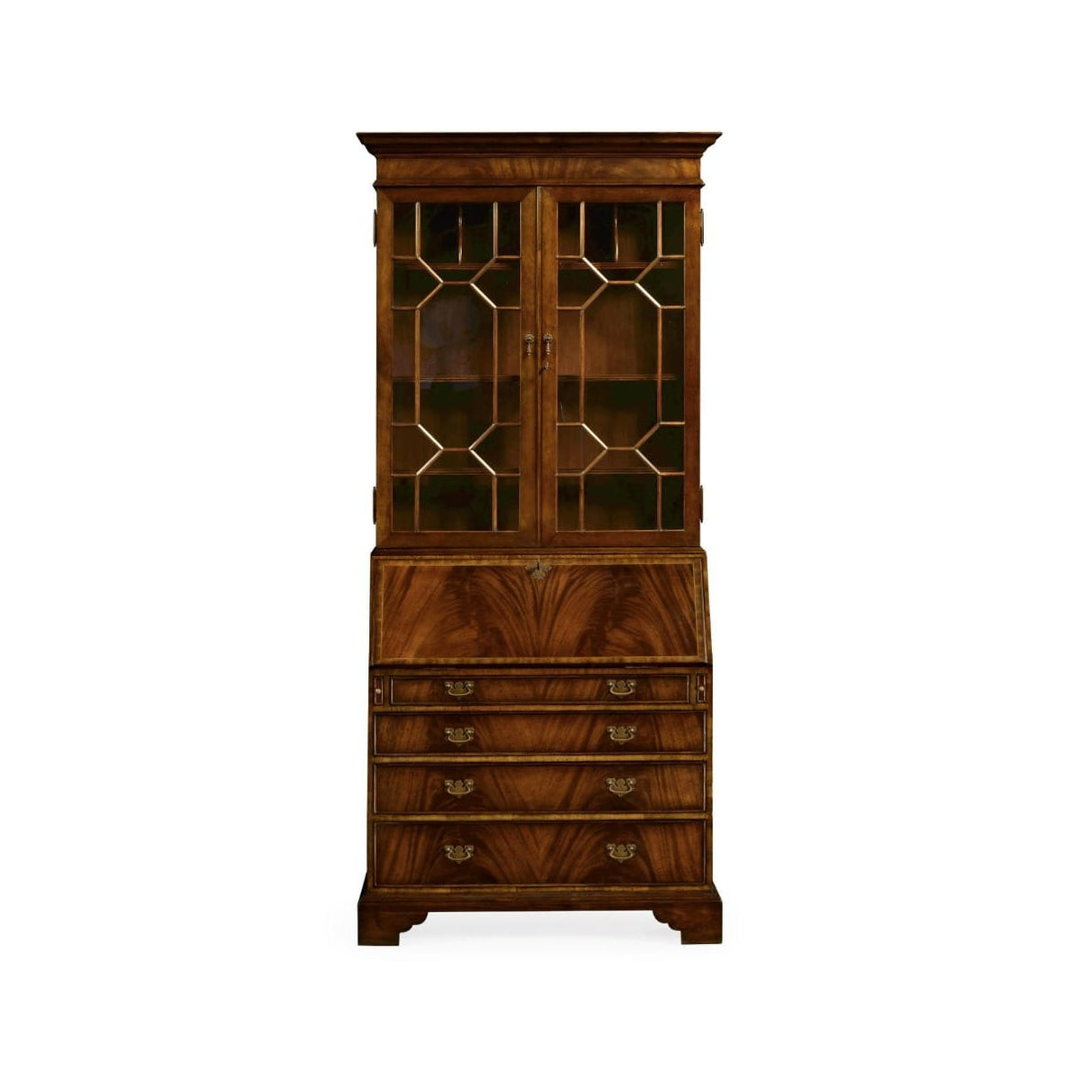 Jonathan Charles Office Georgian Mahogany Secretary House of Isabella UK
