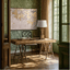 Jonathan Charles Office Palm Court Bamboo Writing Desk House of Isabella UK