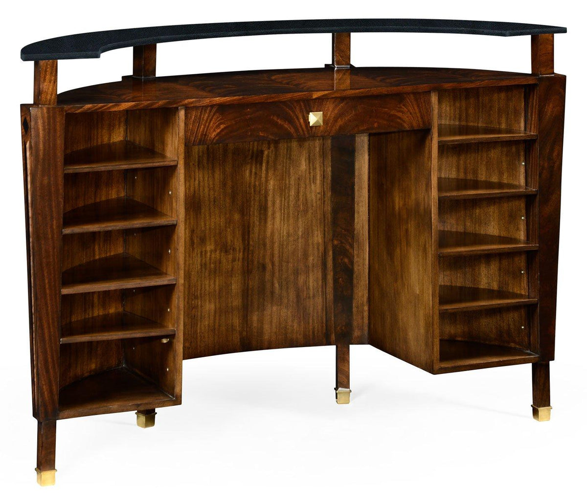 Jonathan Charles Office Registration Desk in Mahogany - Small House of Isabella UK