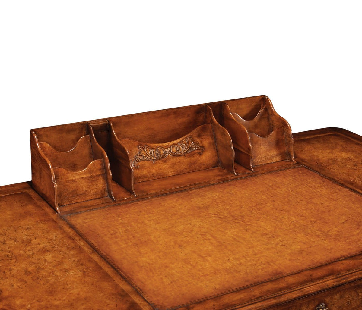 Jonathan Charles Office Seaweed marquetry desk House of Isabella UK