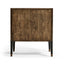 Jonathan Charles Sleeping Bedside Chest in Coffee Bean Eucalyptus House of Isabella UK