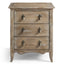 Jonathan Charles Sleeping Caldera Three Drawer Bedside Table House of Isabella UK