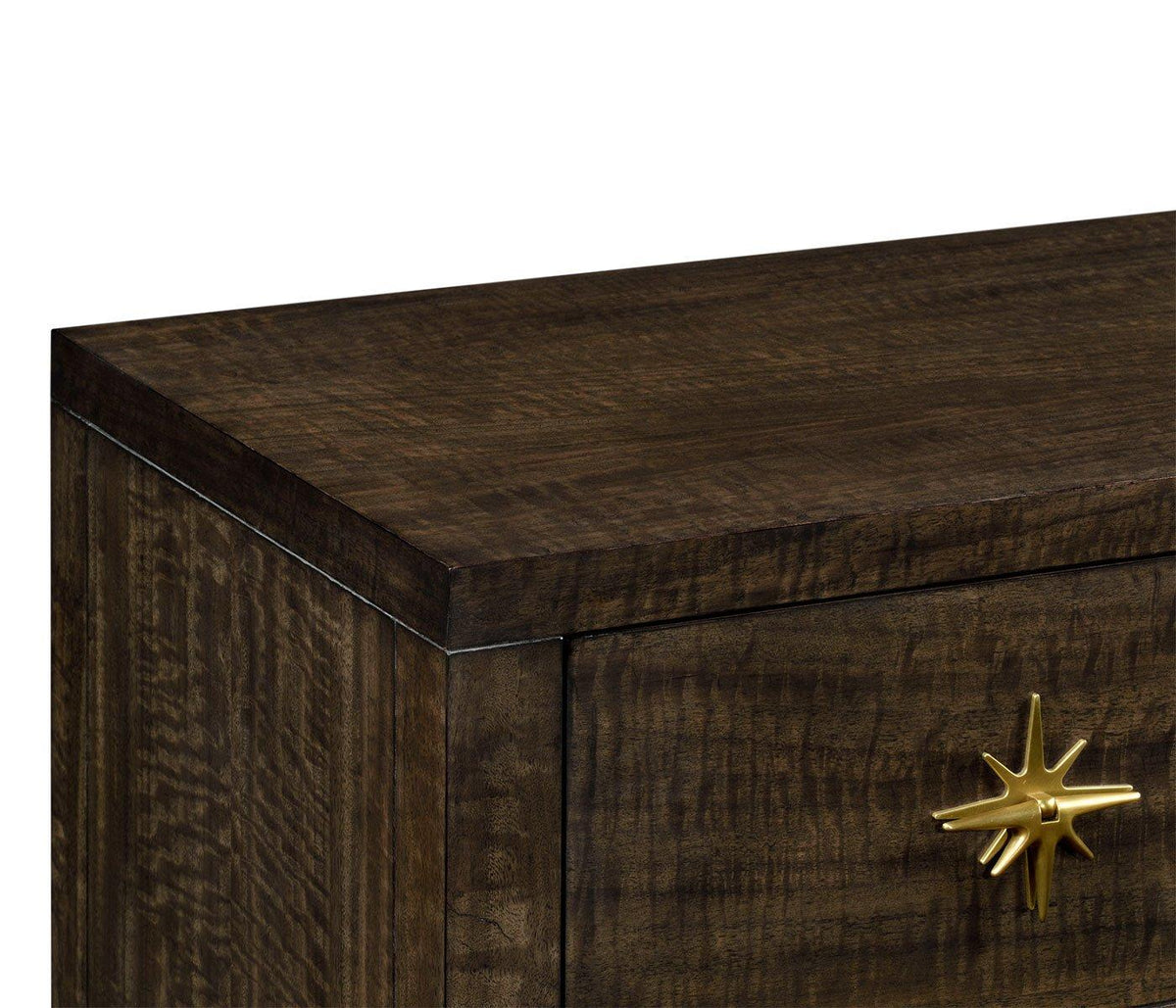 Jonathan Charles Sleeping Chest of Drawers in Coffee Bean Eucalyptus House of Isabella UK