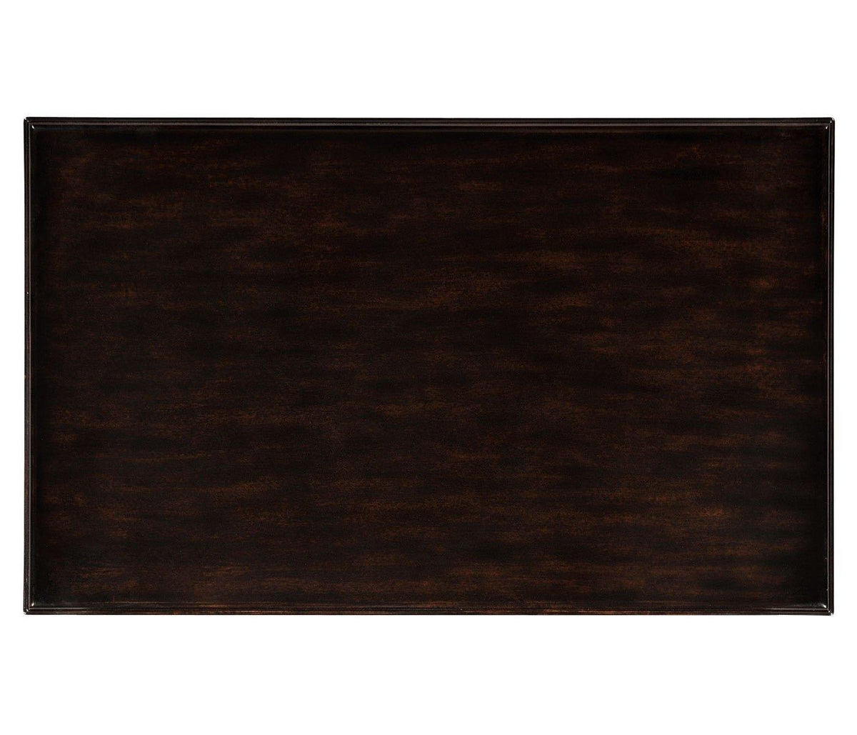 Jonathan Charles Sleeping Chinoiserie Style Ebonised Bedside Chest of Drawers House of Isabella UK