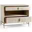 Jonathan Charles Sleeping Clapotis Danish Cord Bedside Cabinet House of Isabella UK