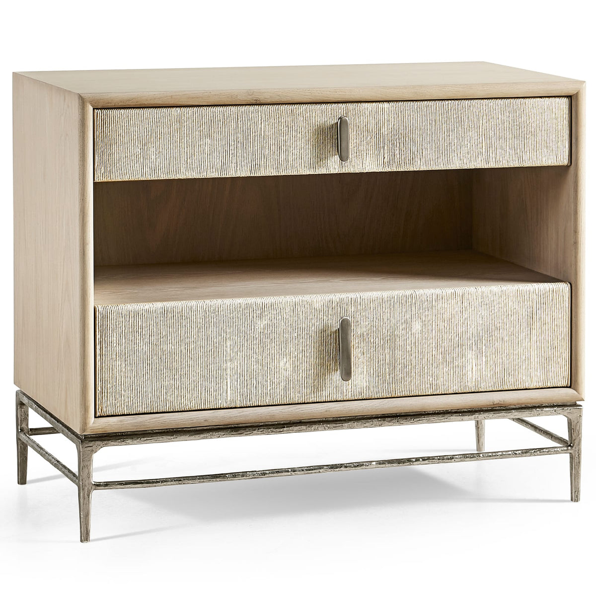 Jonathan Charles Sleeping Clapotis Danish Cord Bedside Cabinet House of Isabella UK
