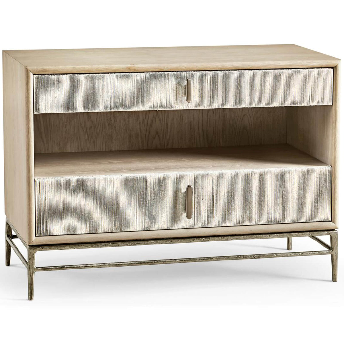 Jonathan Charles Sleeping Clapotis Danish Cord Bedside Table House of Isabella UK