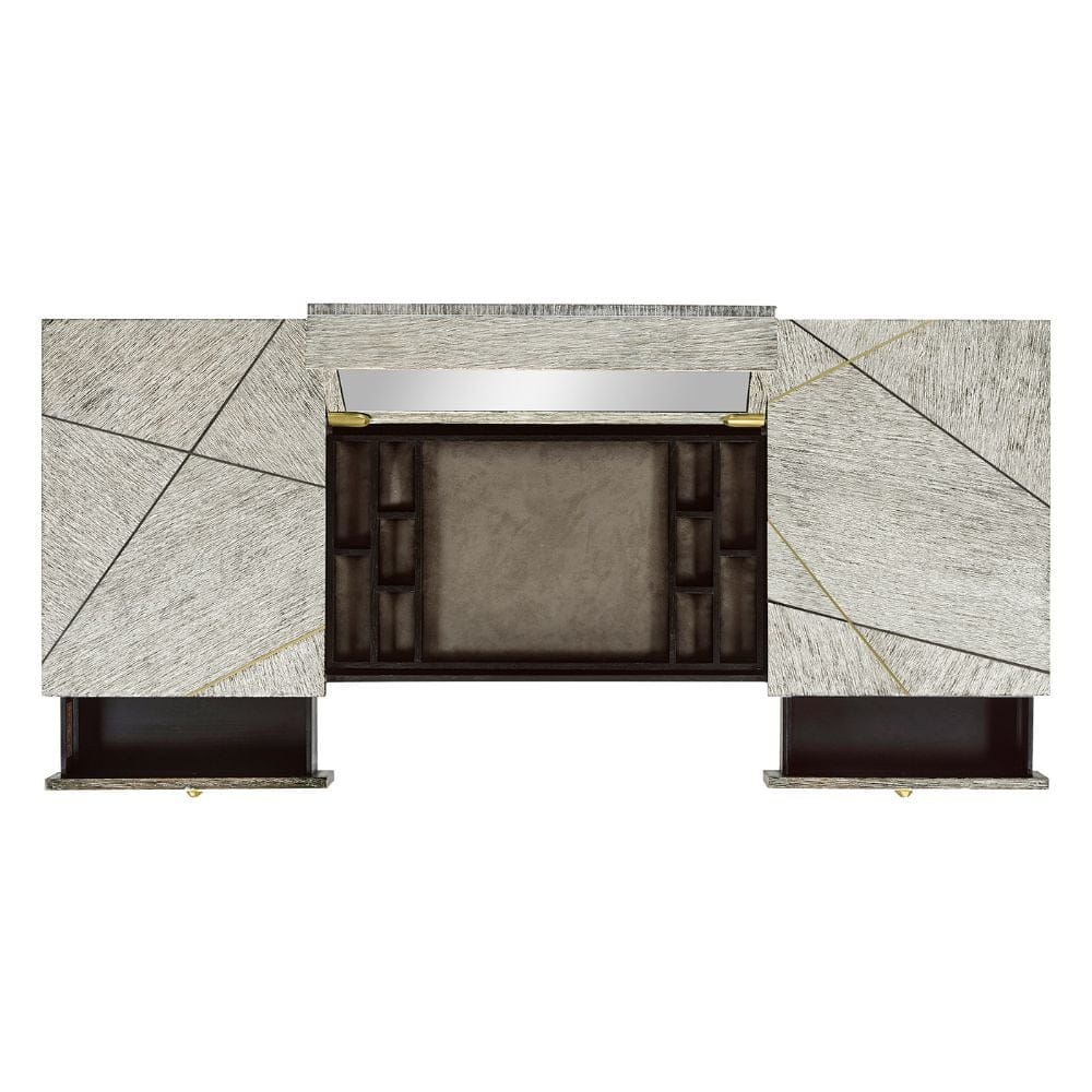Jonathan Charles Sleeping Dressing Table Transitional - Light French Oak House of Isabella UK