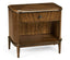 Jonathan Charles Sleeping Garonne Walnut Bedside Cabinet House of Isabella UK