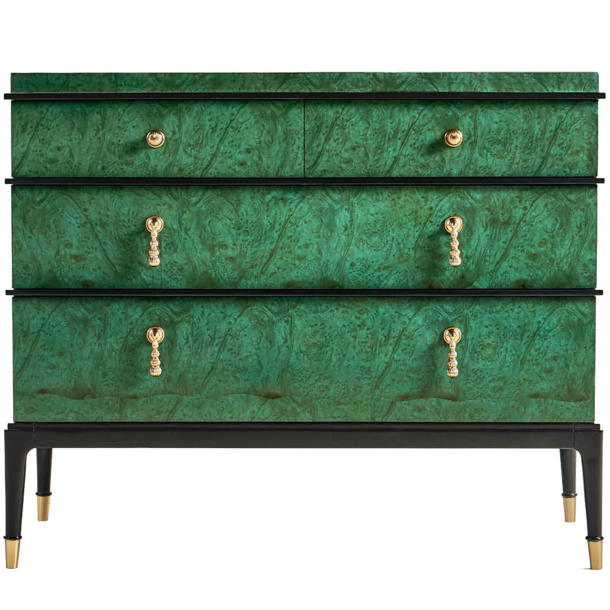Jonathan Charles Sleeping Jacques Chest of Drawers in Emerald House of Isabella UK