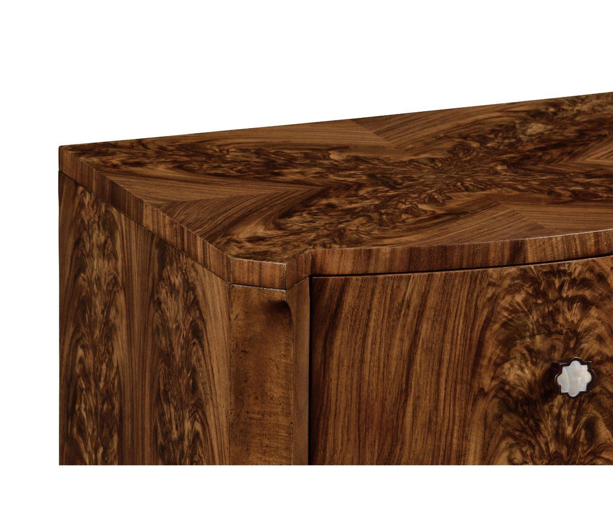 Jonathan Charles Bedside Cabinet Barley - Walnut.