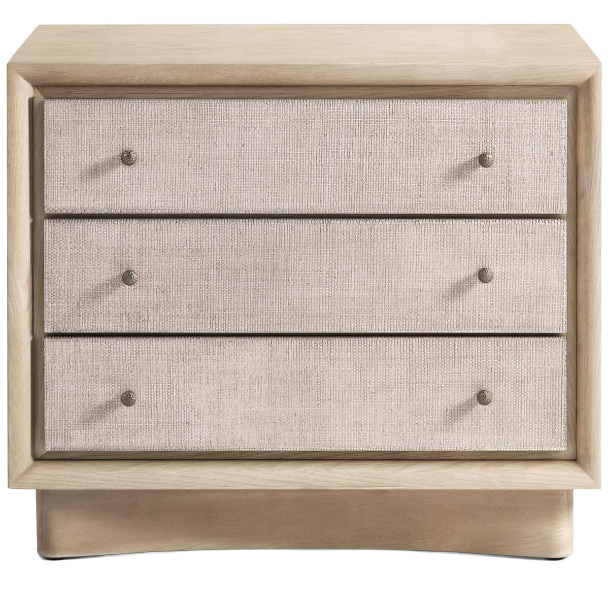 Jonathan Charles Sleeping Keel Three Drawer Bedside Table House of Isabella UK