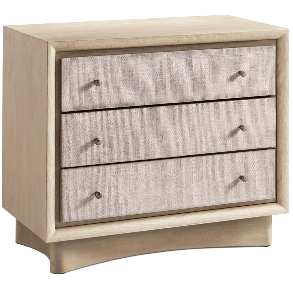 Jonathan Charles Sleeping Keel Three Drawer Bedside Table House of Isabella UK