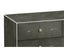 Jonathan Charles Sleeping Large Chest of Drawers 1930s in Anthracite Shagreen - Silver House of Isabella UK