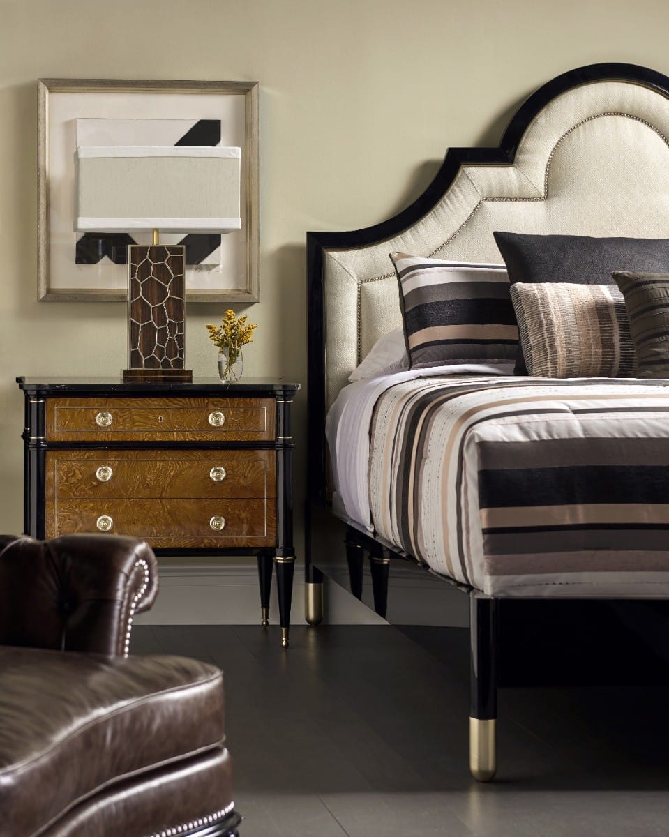 Jonathan Charles Sleeping Madison Piano Black UK King Bed House of Isabella UK