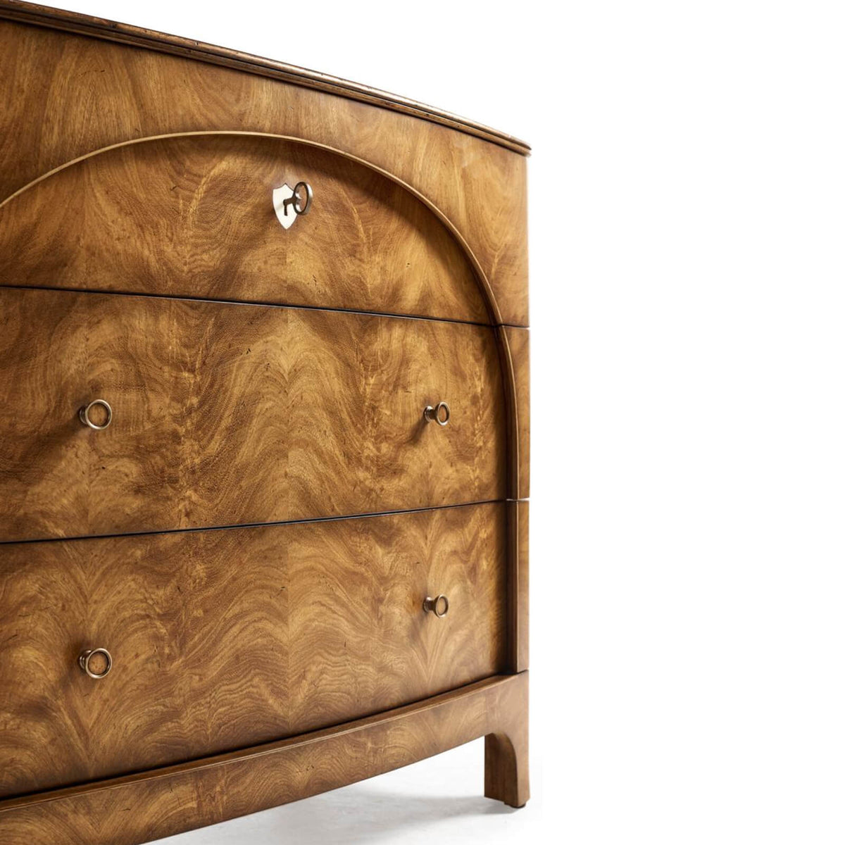 Jonathan Charles Sleeping Orsman Three Drawer Bedside Table House of Isabella UK
