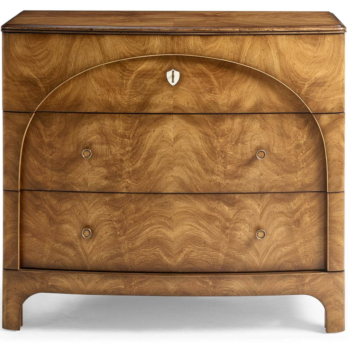 Jonathan Charles Sleeping Orsman Three Drawer Bedside Table House of Isabella UK