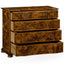 Jonathan Charles Sleeping Oyster veneer large chest of drawers House of Isabella UK