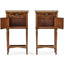 Jonathan Charles Sleeping Pair of Mahogany Bedside Cabinets - Set of 2 House of Isabella UK